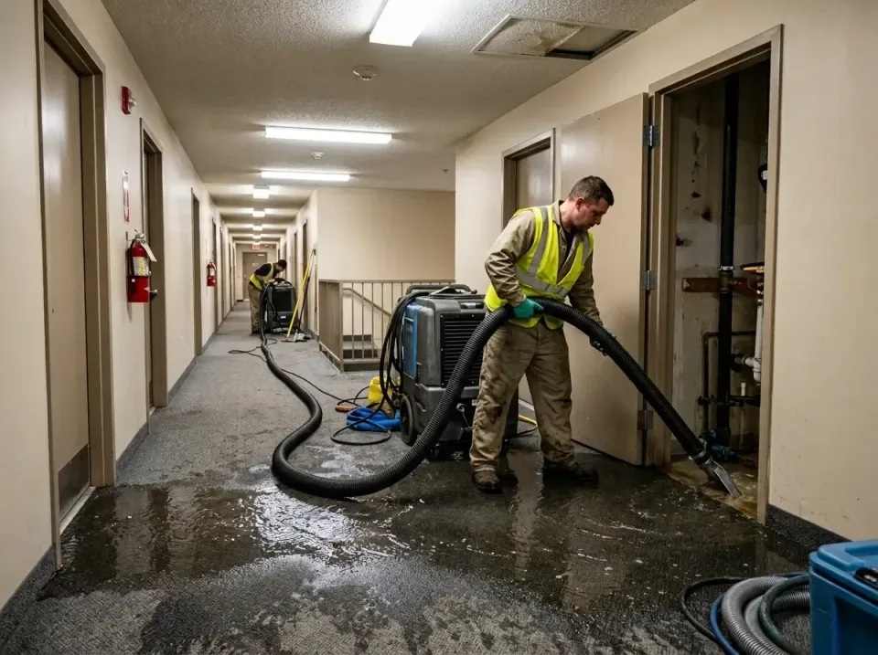 multi-unit-apartment-hallway-f-005 — frequently asked questions, Emergency Burst Pipe Water Extraction & Removal in Pace, FL